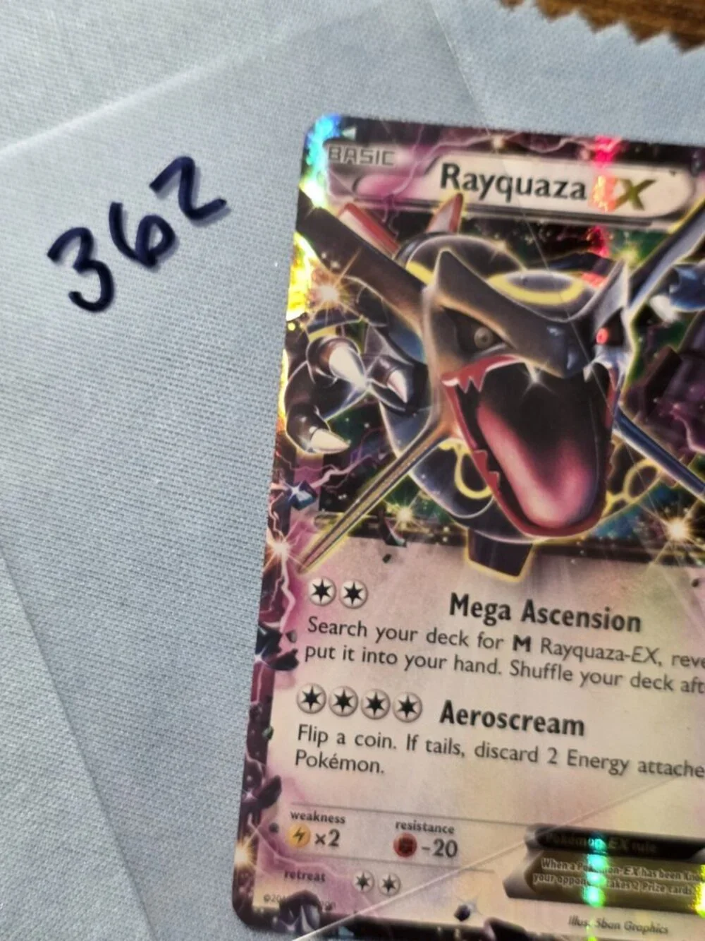 Rayquaza EX (Shiny) XY69 Holo Promo XY Promo Pokemon